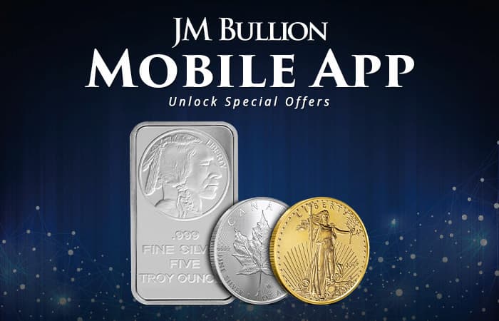 JM Bullion Mobile App — Unlock Special Offers