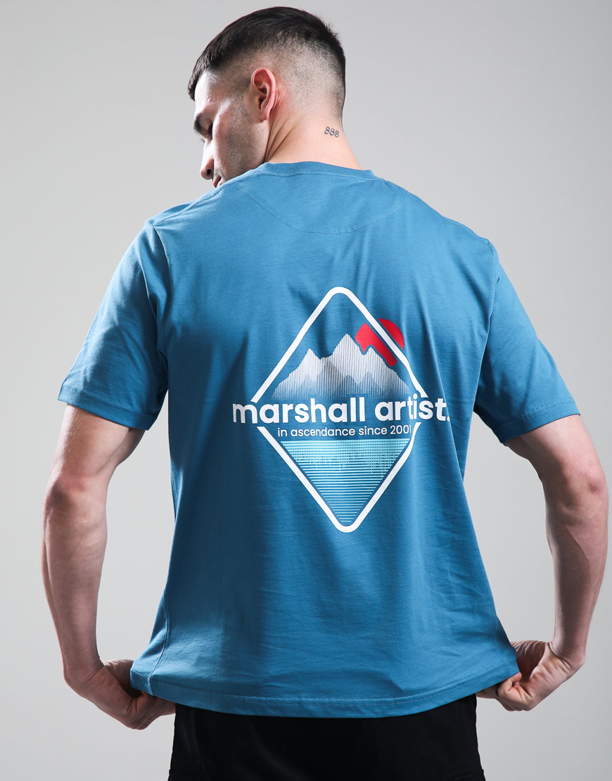 Image of Snowdon T-Shirt // Teal - XS