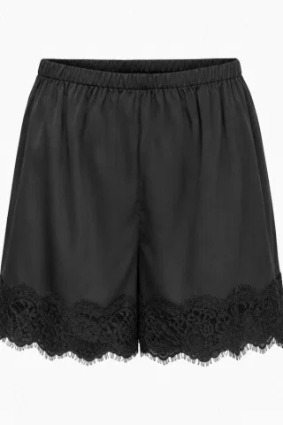 JDYALANA MW LACE SHORTS WVN 15387886 Black/BLACK LACE