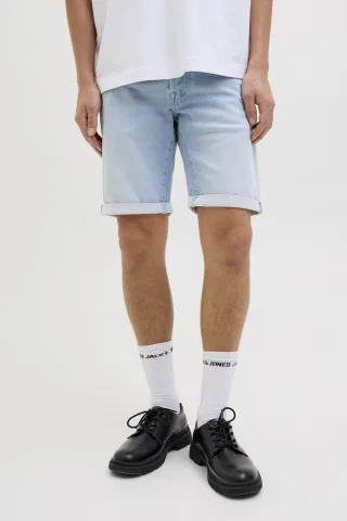 JJIRICK JJICON I.K. SHORTS GE 118 S 12269609 BLUE DENIM