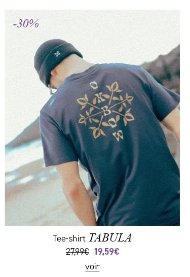 Tee-shirt manches courtes TABULA