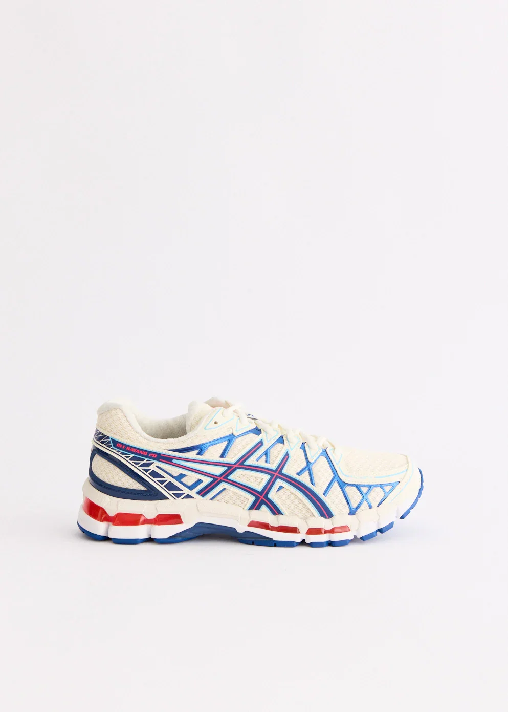 Image of Gel-Kayano 20 'Cream Deep Marine' Sneakers