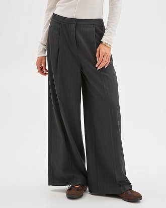 Lily Loves wide leg tailored pants