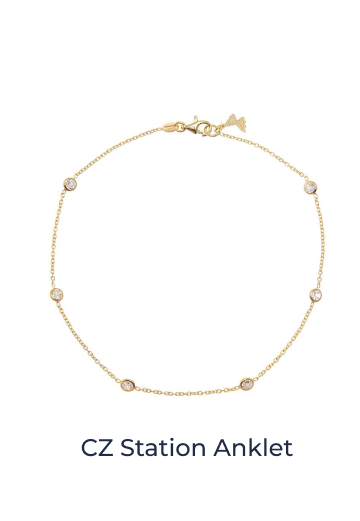 CZ Station Anklet