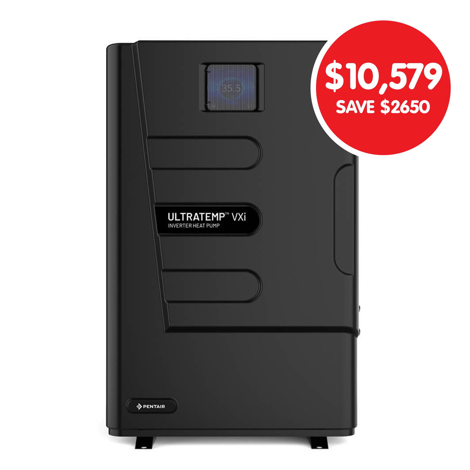 Pentair UltraTemp VXi Top Discharge Inverter Pool Heat Pump 32kW