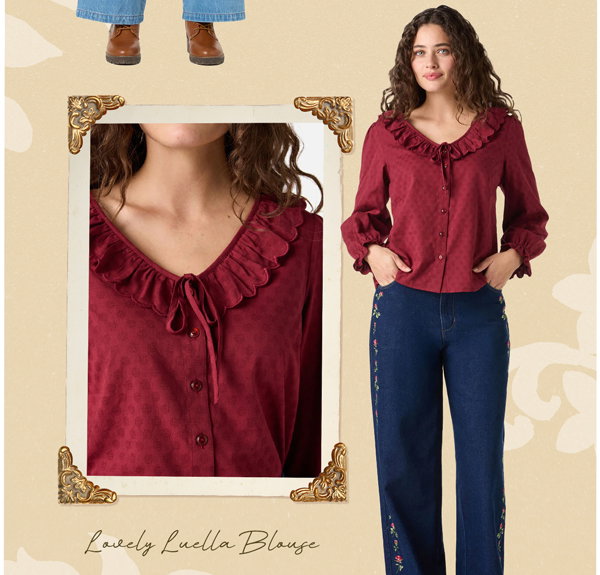 Lovely Luella Blouse