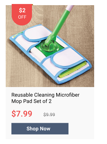 Reusable Cleaning microfiber mop