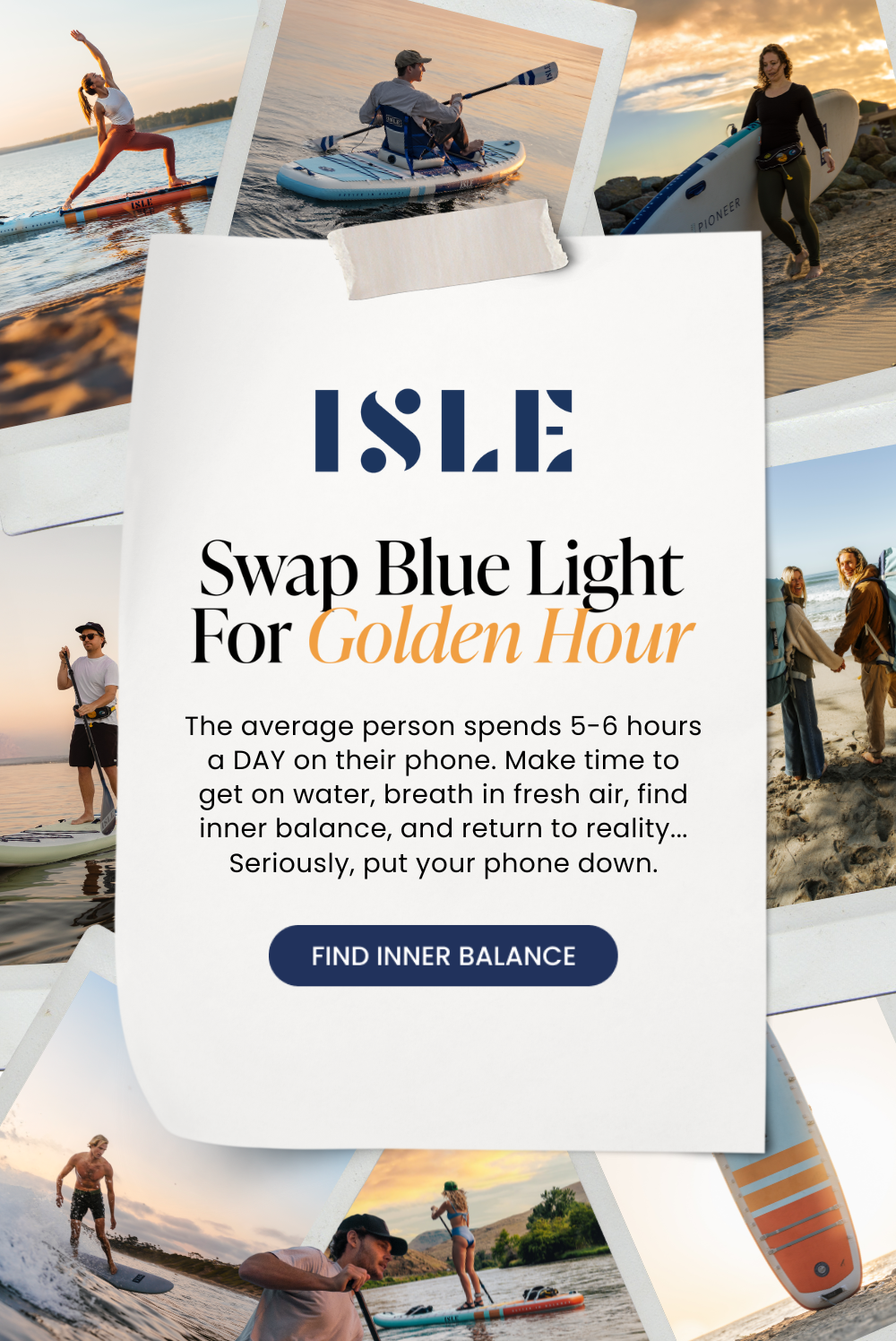 Swap Blue Light for Golden Hour