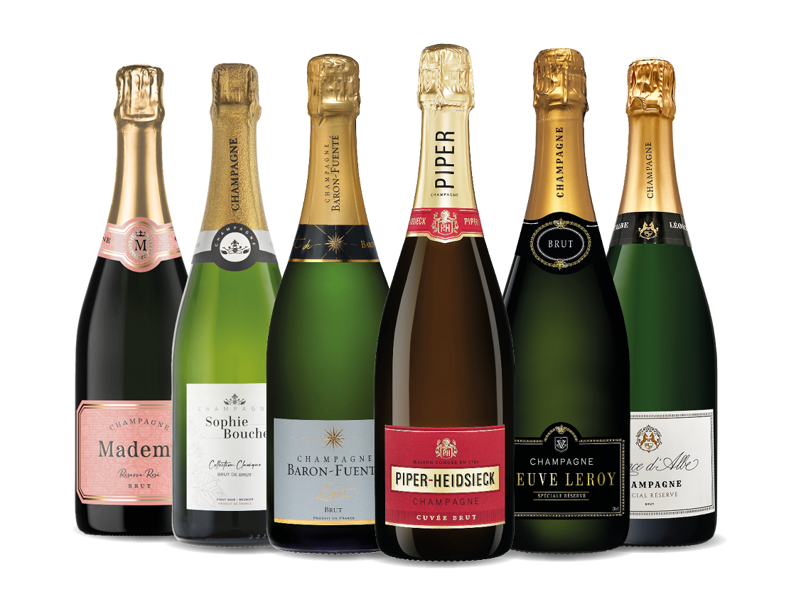 Scopri lo Champagne, 6 bottiglie