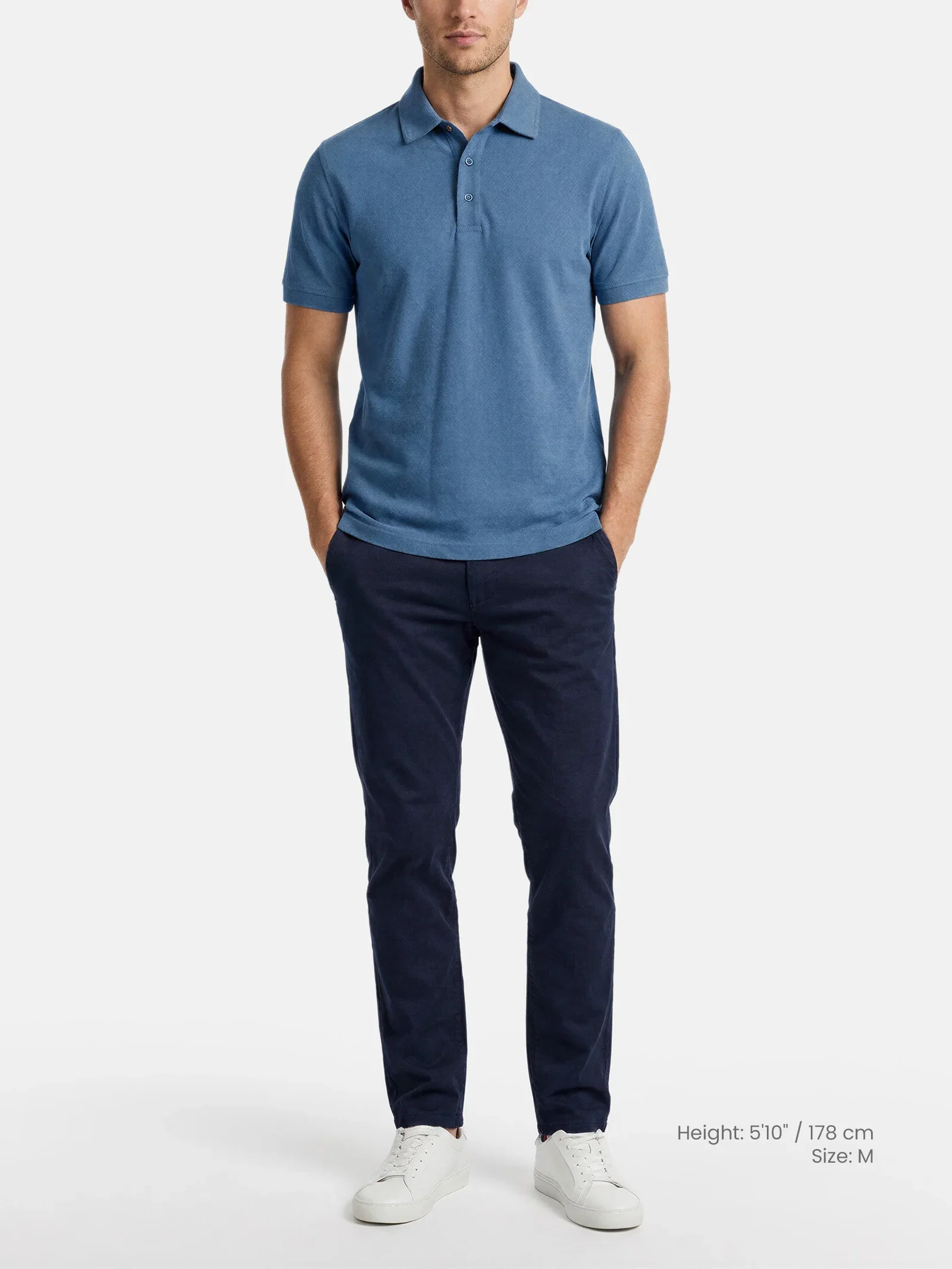 Image of The Lurian Blue Polo
