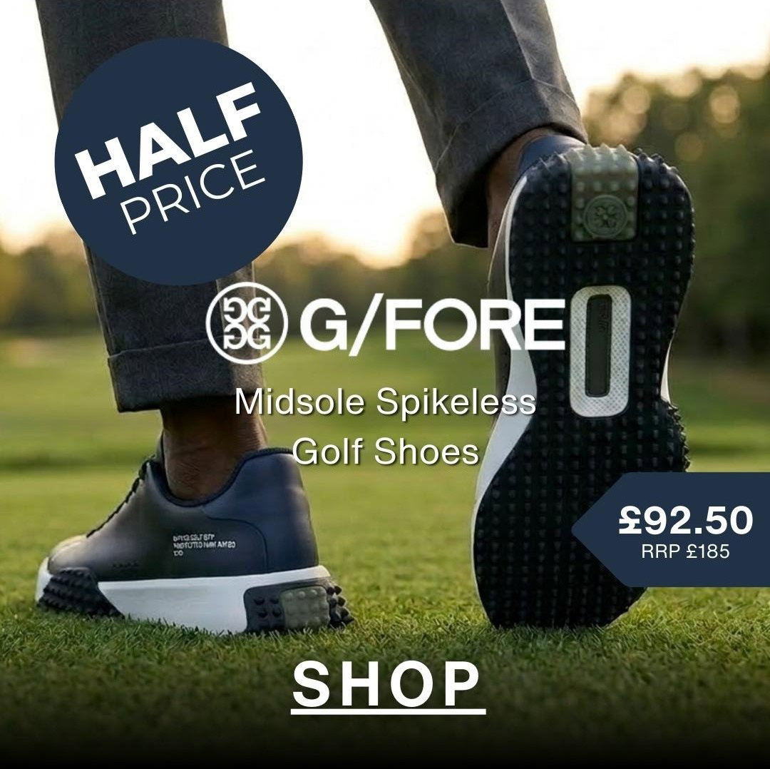 G/Fore Mens G.112 Waterproof PU Leather EVA Midsole Spikeless Golf Shoes