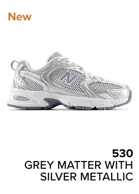 530 GREY MATTER with SILVER METALLIC