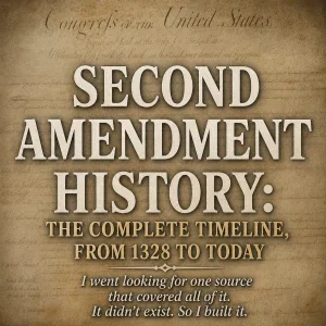 History of the Second Amendment: Complete Timeline From 1328 to Today