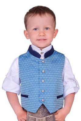 Kinderweste - FREDI - hellblau