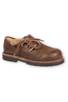 Haferlschuhe Kinder - MAXI - nubuk gespeckt