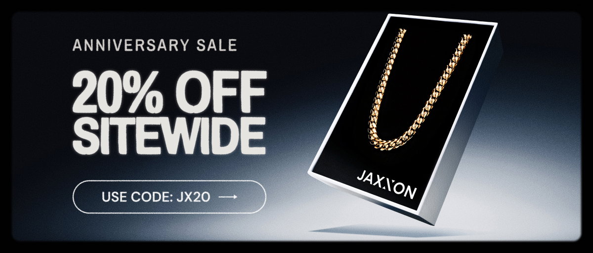 Anniversary Sale 20% OFF. Use Code: JX20