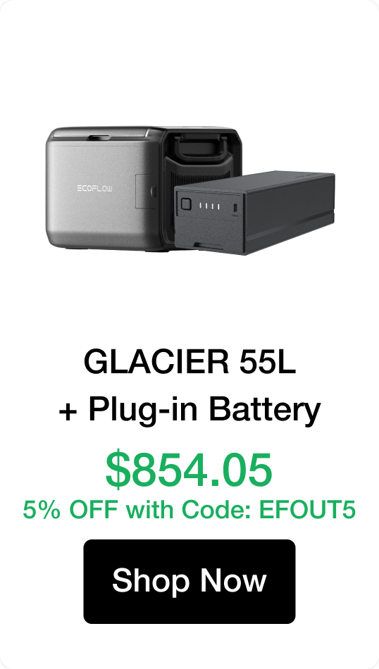 GLACIER 55L + Plug-in Battery $854.05 5% OFF with Code: EFOUT5