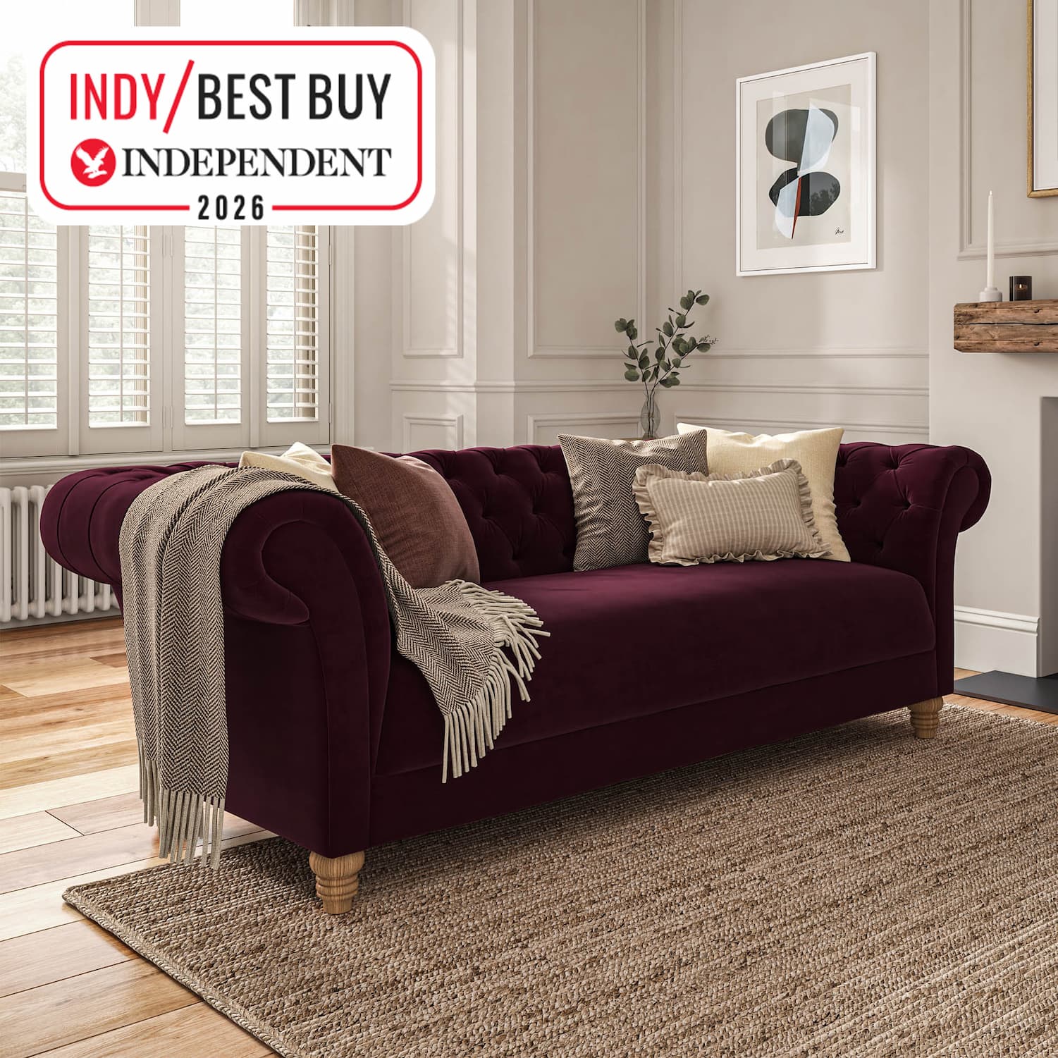 Montgomery 3 Seater Sofa