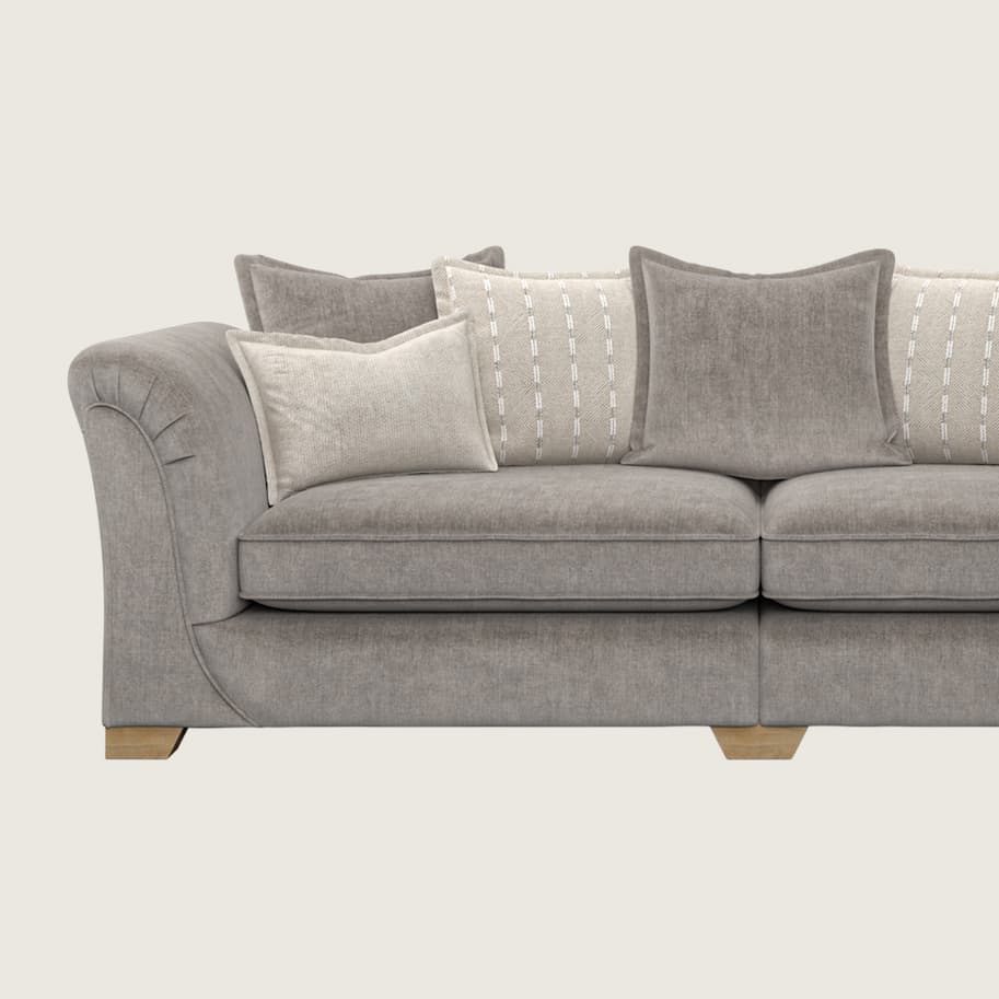 Milldale 4 Seater Pillow Back Sofa