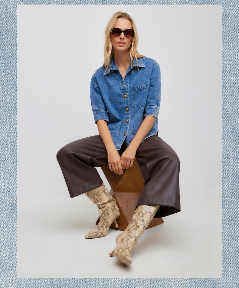 Suri Button-Up Top