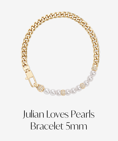 Julian Loves Pearls Bracelet 5mm
