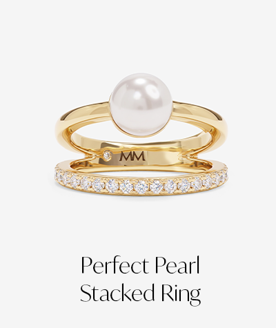 Perfect Pearl Stacked Ring