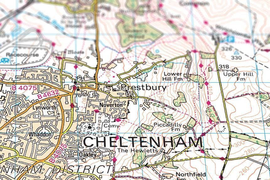 OS Topographic Map Base