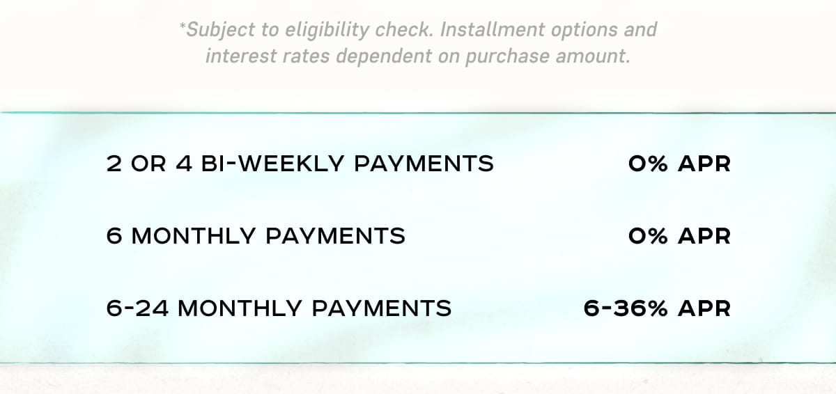 Shop Pay Options