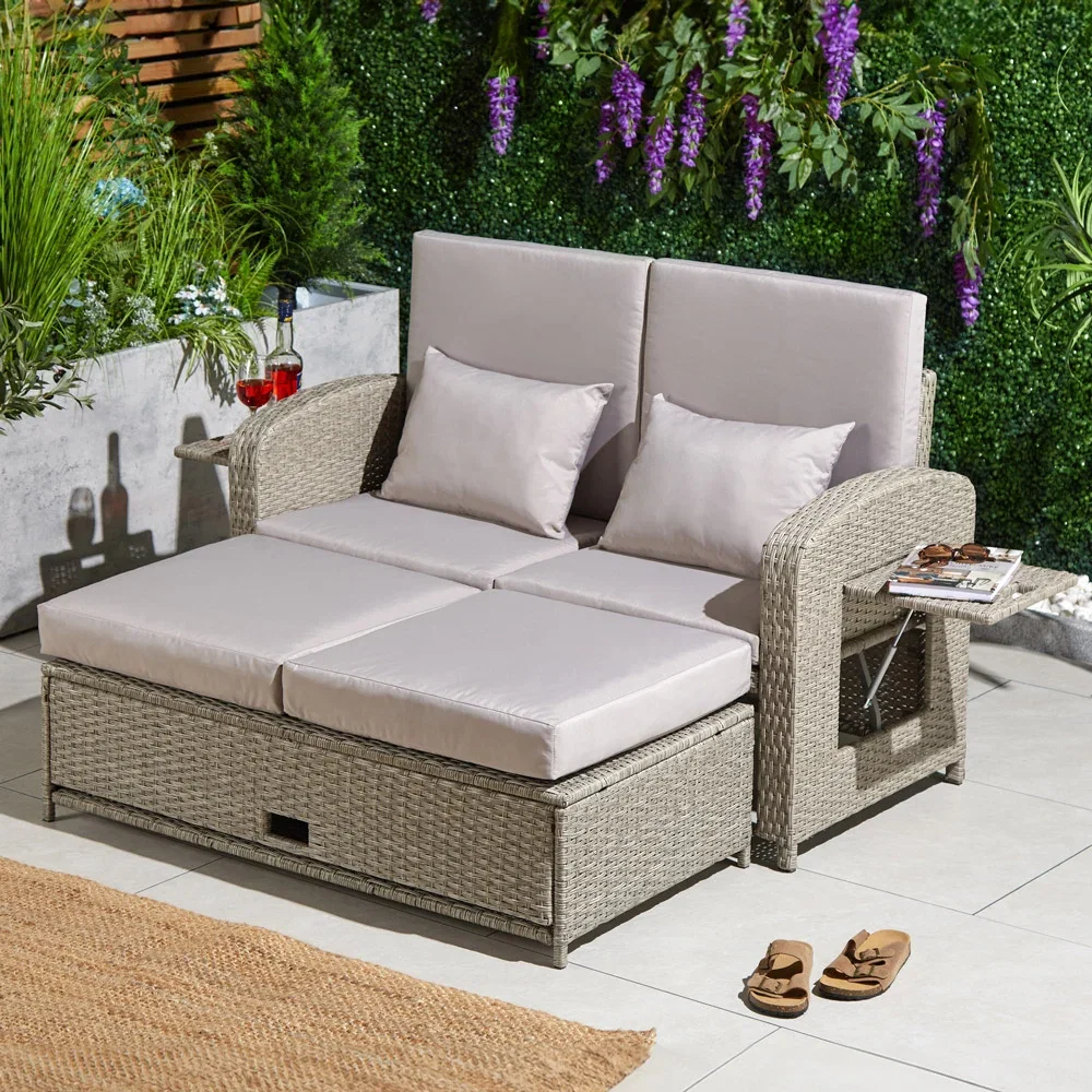 Image of Alba Reclining Garden Sofa Set