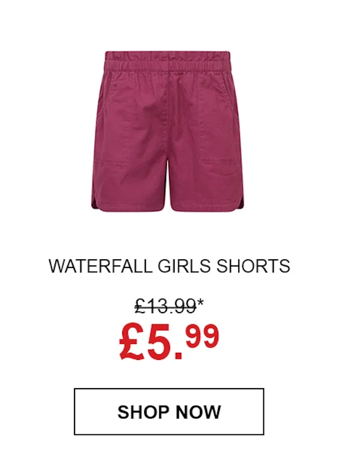 Waterfall Girls Shorts
