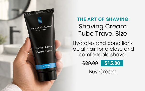 The Art of Shaving Shaving Cream Tube Travel Size