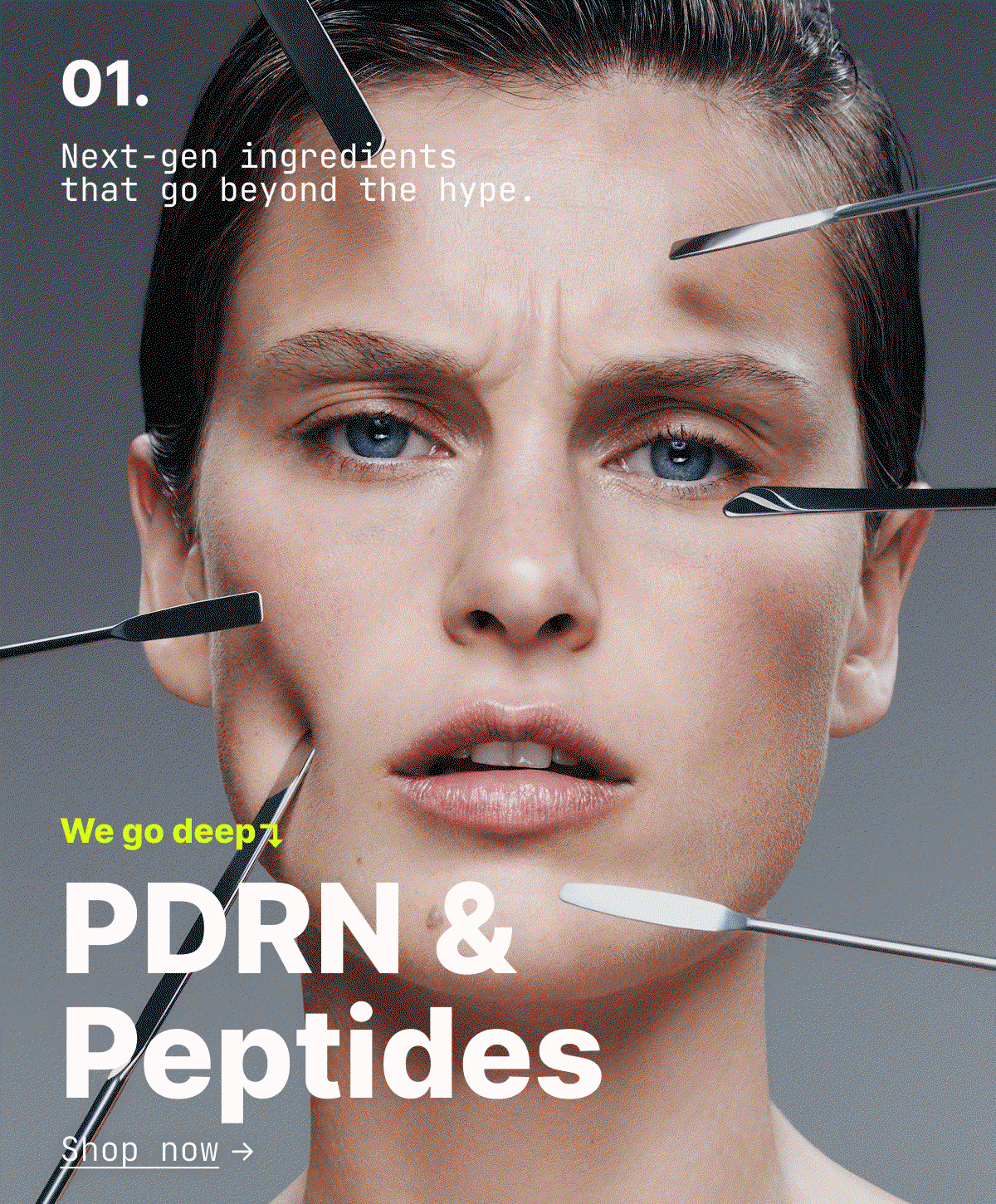 PDRN & Peptides. Shop Now.