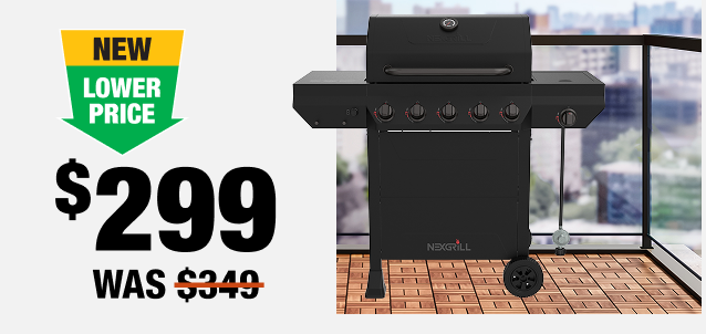 A black BBQ