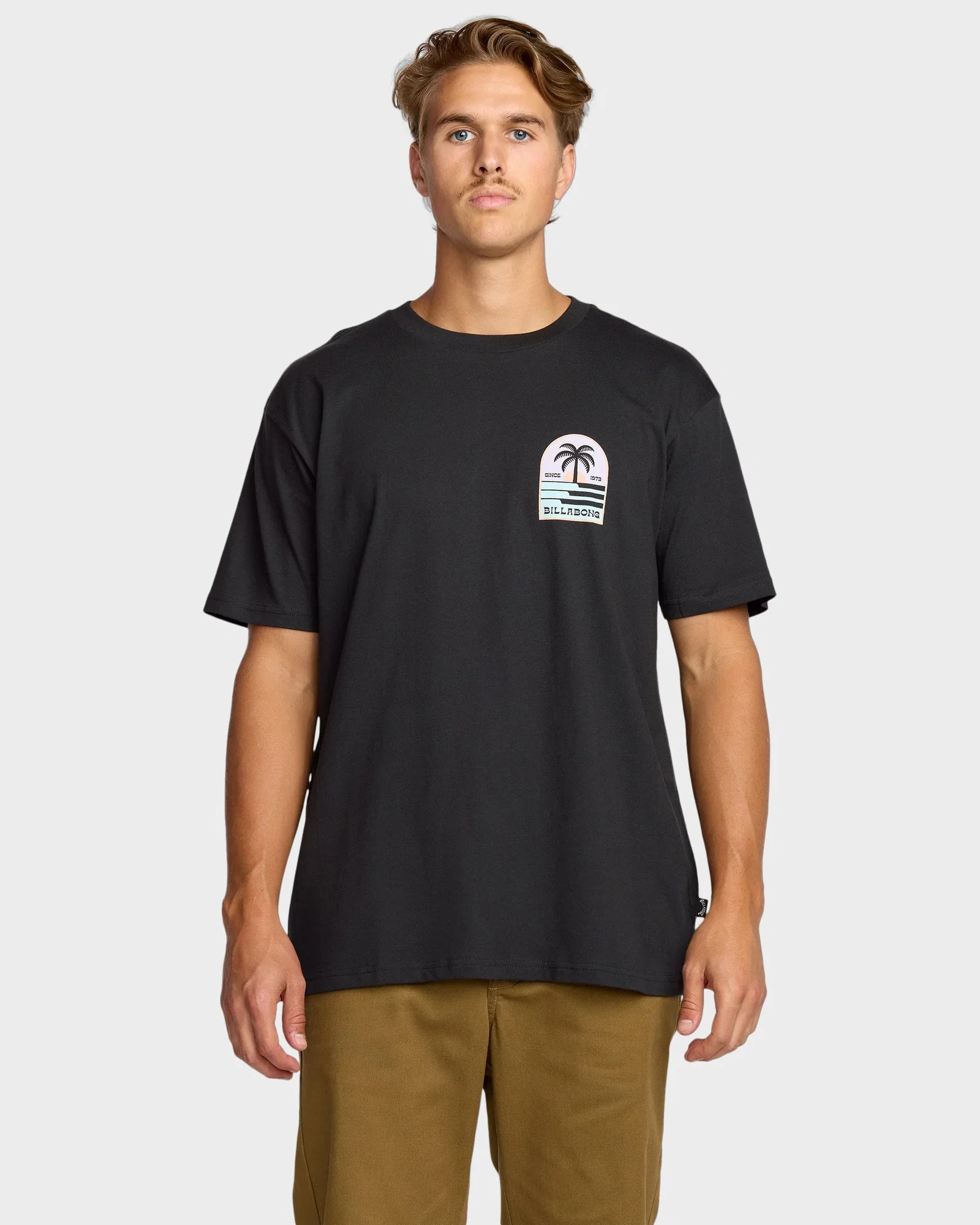 Mens Portal T-Shirt - WASHED BLACK / L