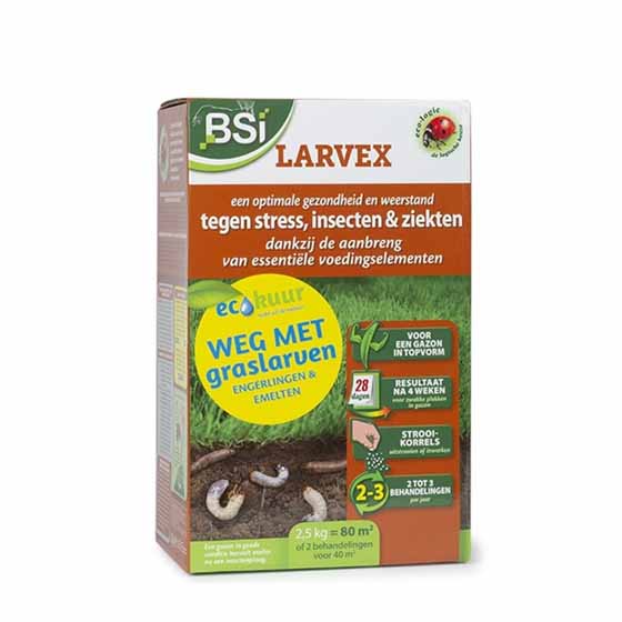 Larvex | BSI | 80 m² | 2.5 kg (Engerlingen, Emelten, Ecologisch)