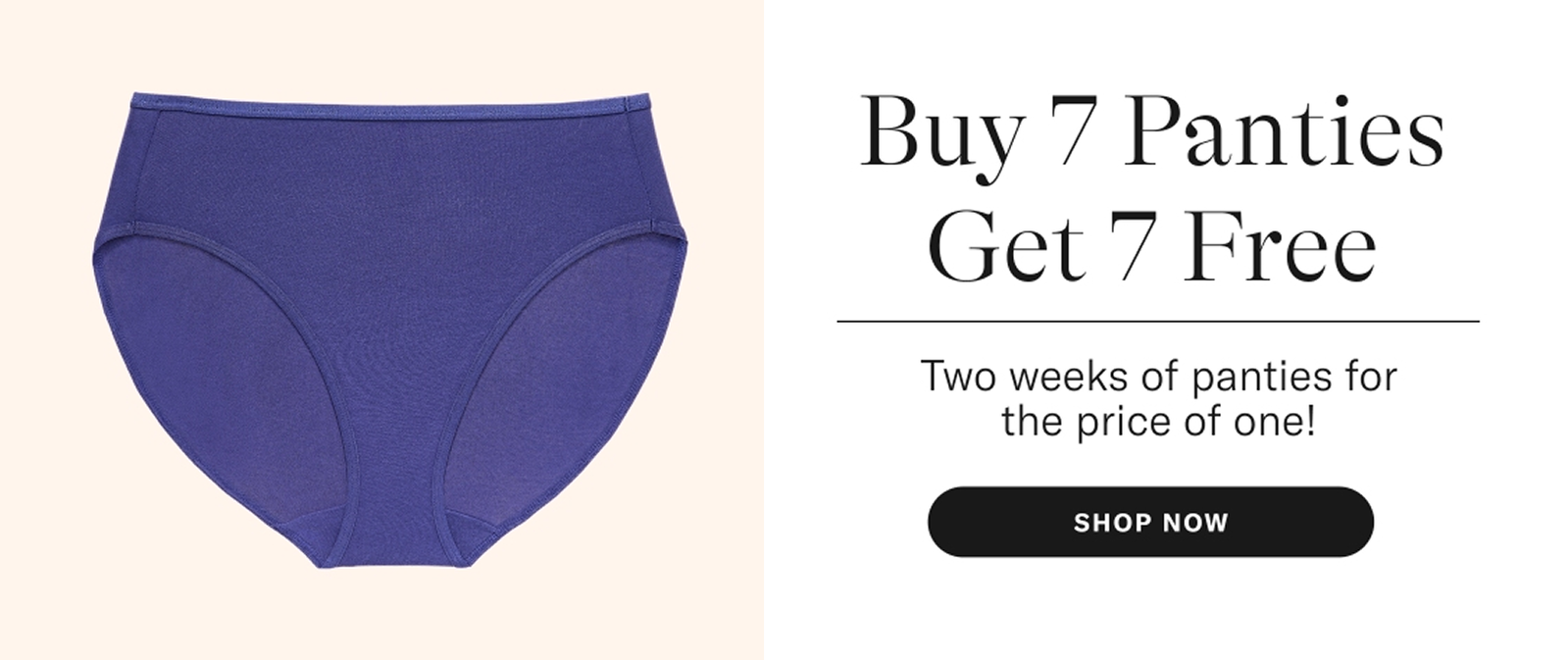 Buy 7 Panties Get 7 Free