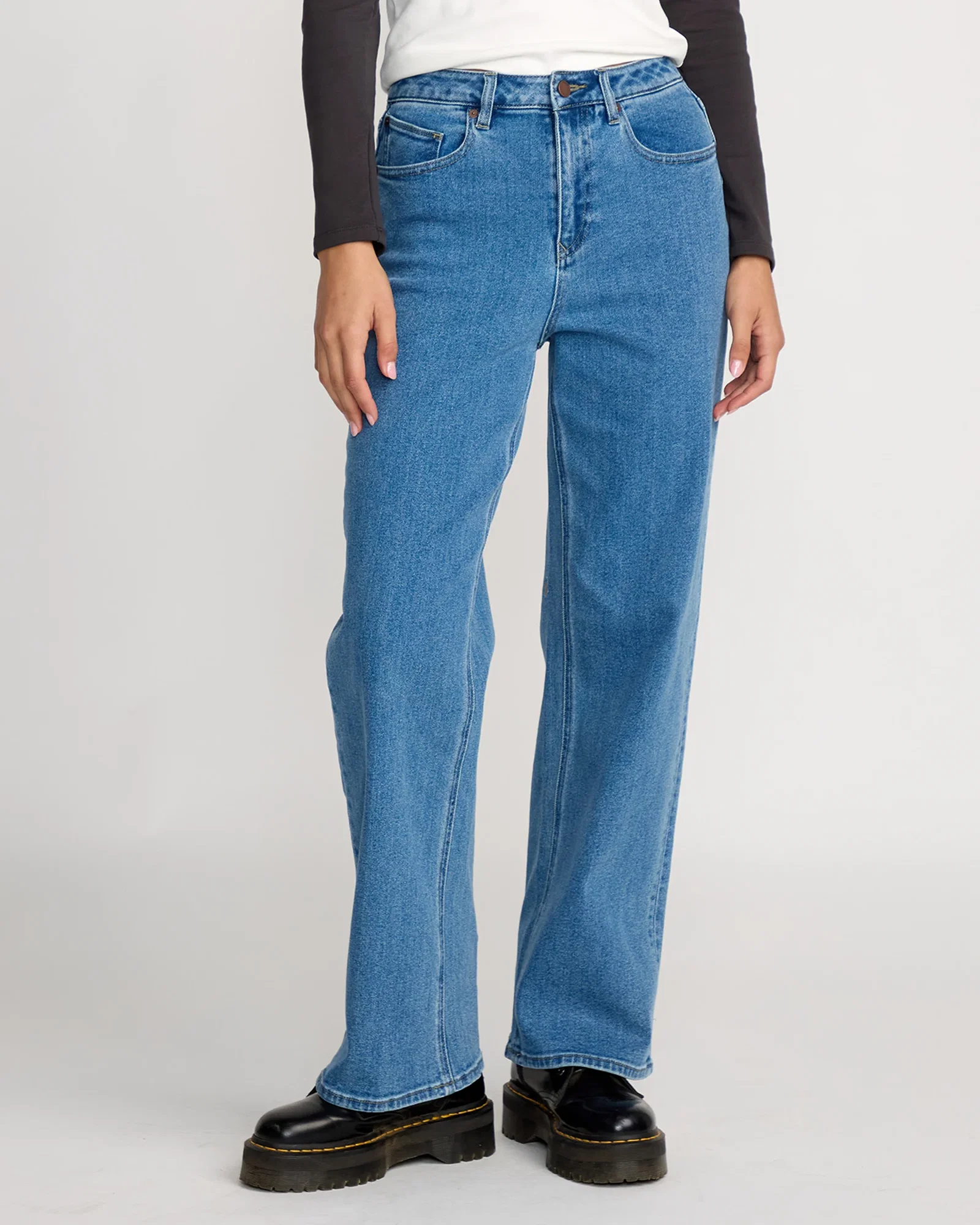 Womens Stoned Boyfriend Hi-Rise