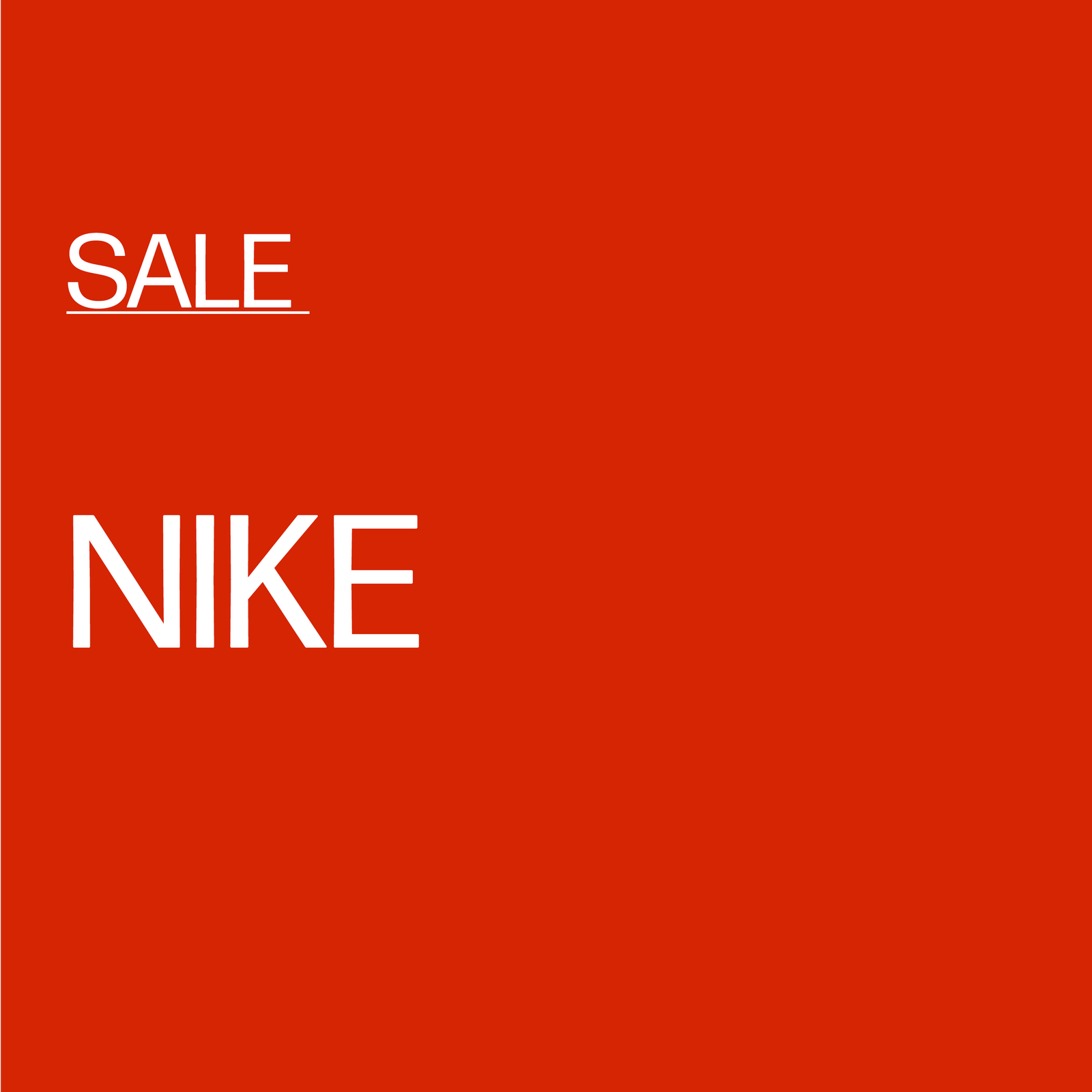 Sale Nike
