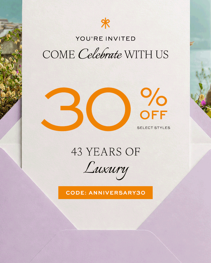 Anniversay Sale 30% OFF with code ANNIVERSARY30