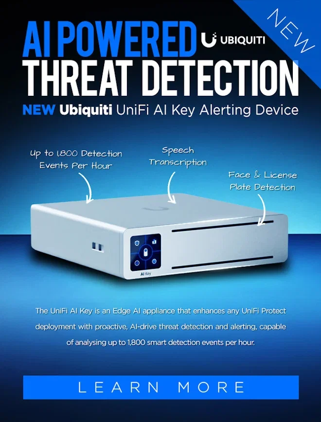 NEW Ubiquiti UniFi AI Key