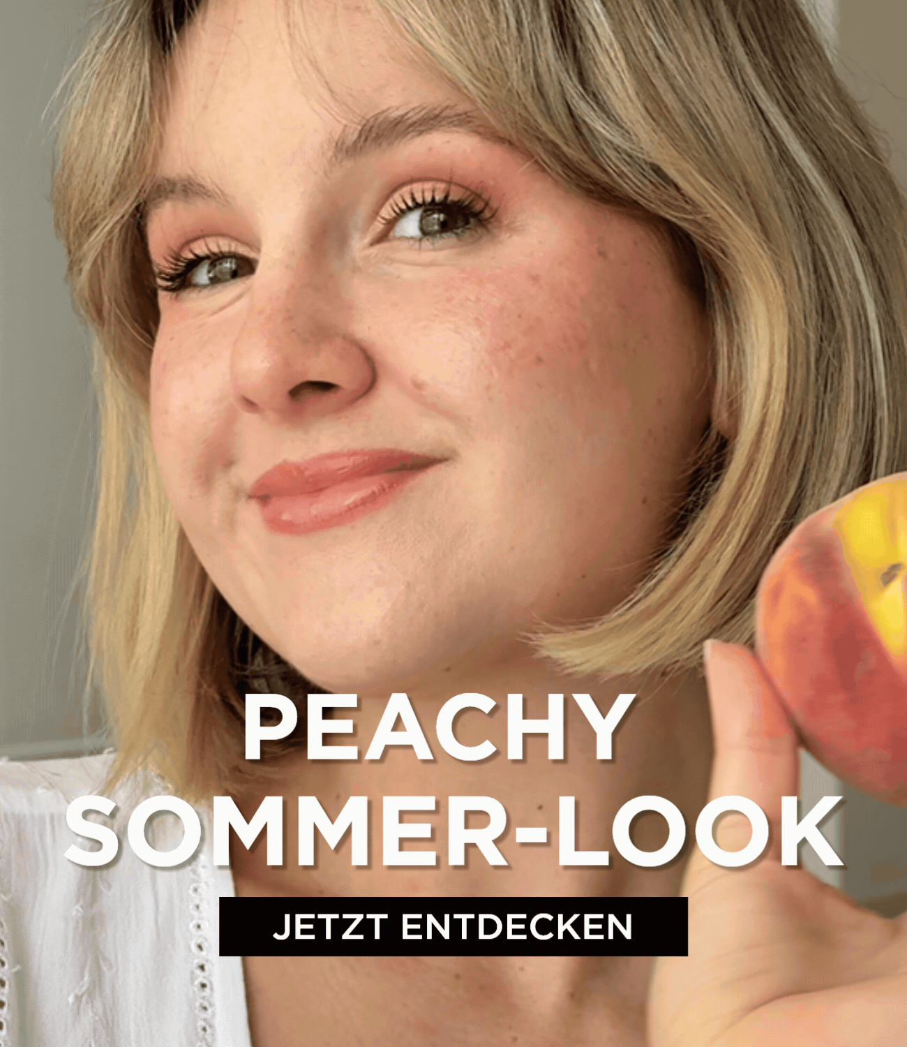 Mehr Peach. Mehr Glow. Mehr Sommer. ☀️ Entdecke alle Produkte, die Deinen Peachy Sommer-Look perfekt abrunden und Dich den ganzen Tag strahlen lassen.