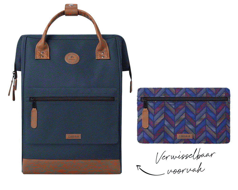 Mix & match: personaliseer jouw Cabaia rugzak
