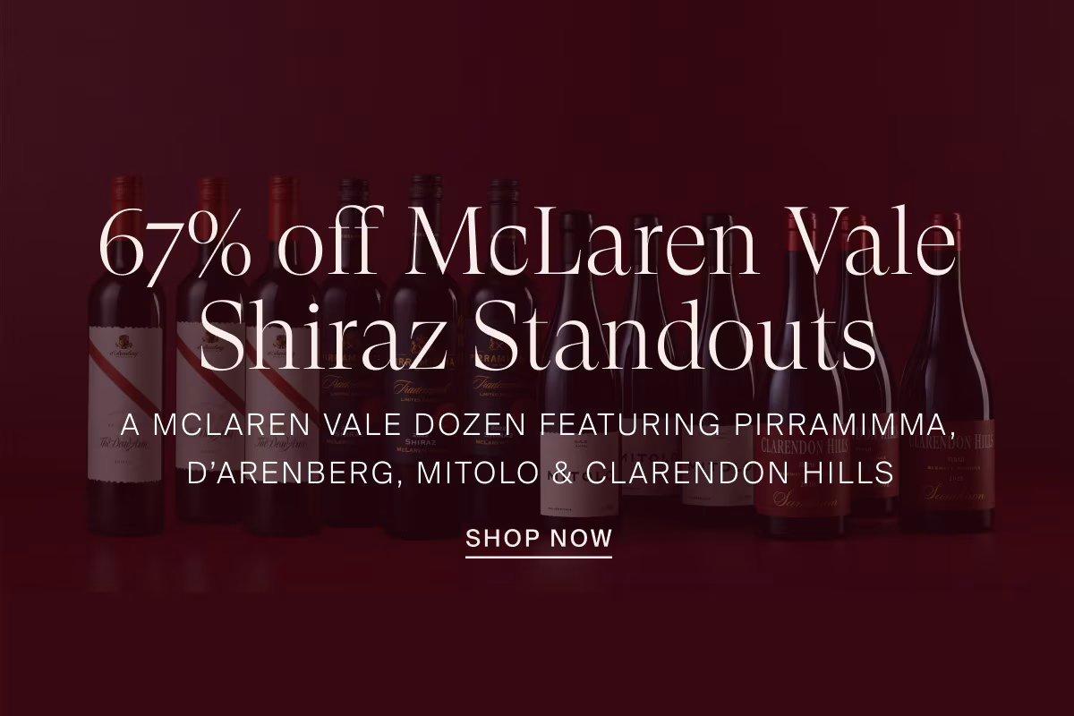 67% off McLaren Vale Shiraz Standouts