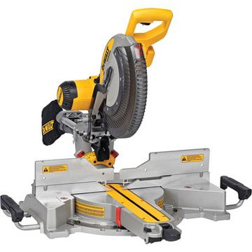 DEWALT 12in. Sliding Compound Miter Saw, 15 Amp Motor, Dual Rails, XPS Cross-Cutting, Model# DWS780