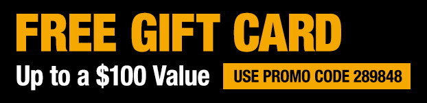 Free Gift Card, Up to $100 Value