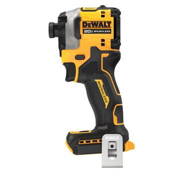 DEWALT, ATOMIC 20V MAX* Brushless 3-Speed Impact Driver, Drive Size 1/4 in, Max. Torque 152 ft-lbs., Volts 20, Model# DCF850B