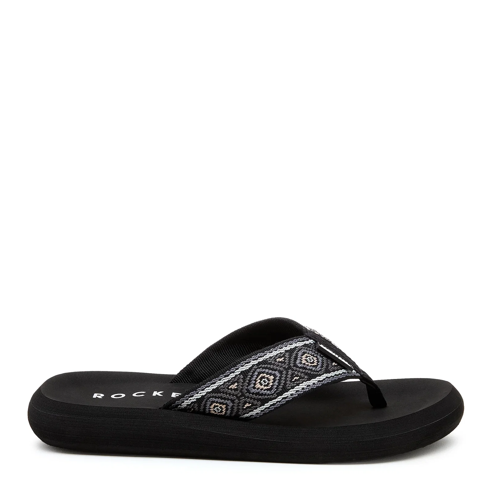 Image of Spotlight Black Multi Flip Flop