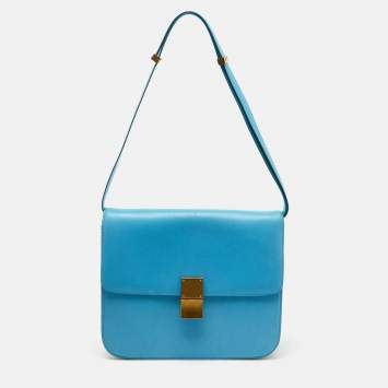 Blue Leather Large Classic Box
