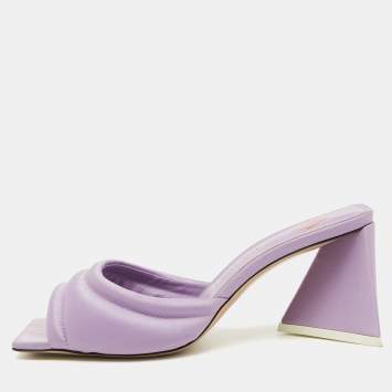 Light Purple Satin Devon Slide