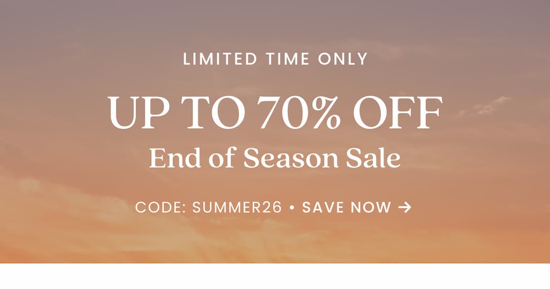 End of Season Sale